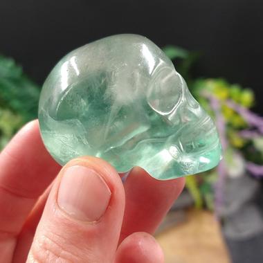 Fluorite Skull