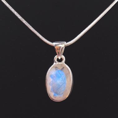 Rainbow Moonstone Pendant